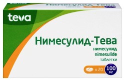 Нимесулид-Тева табл. 100 мг 20 шт.