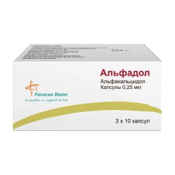 Альфадол капс. 0.25 мкг 30 шт.