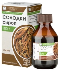 Солодки сироп 100 г 1 шт.